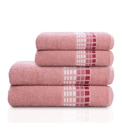 Toalha De Rosto Mixer Camesa Rosa