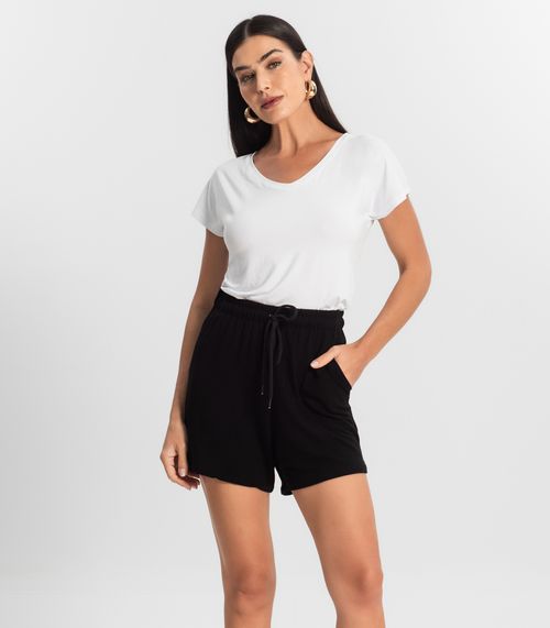Shorts Feminino Rovitex Preto