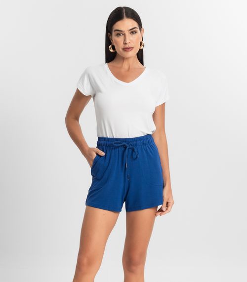 Shorts Feminino Rovitex Azul
