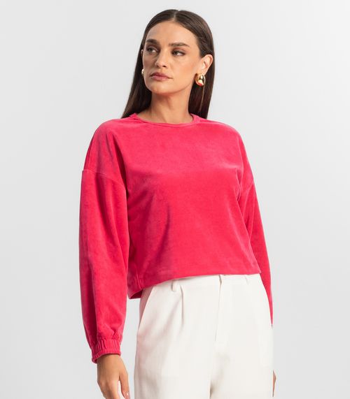 Blusão Feminino Plush Select Vermelho