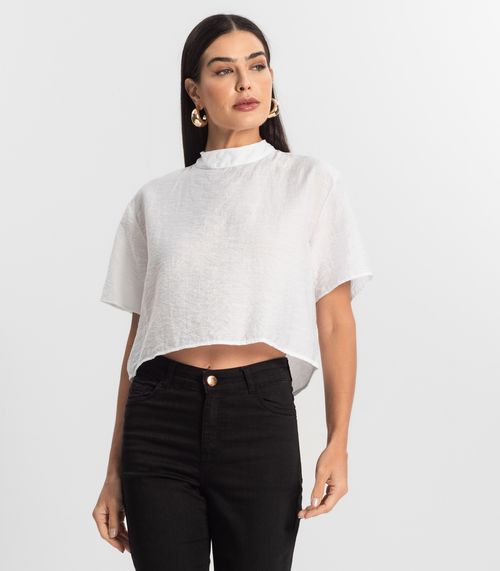 Blusa Feminina Infinita Cor Branco