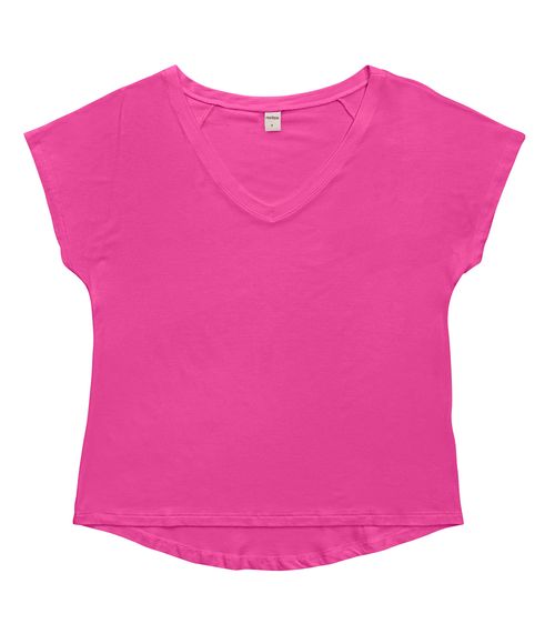 Blusa Feminina Viscotorcion Rovitex Rosa