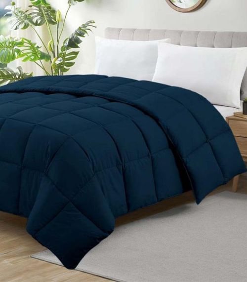 Edredom Ecopluma Casal Camesa Azul