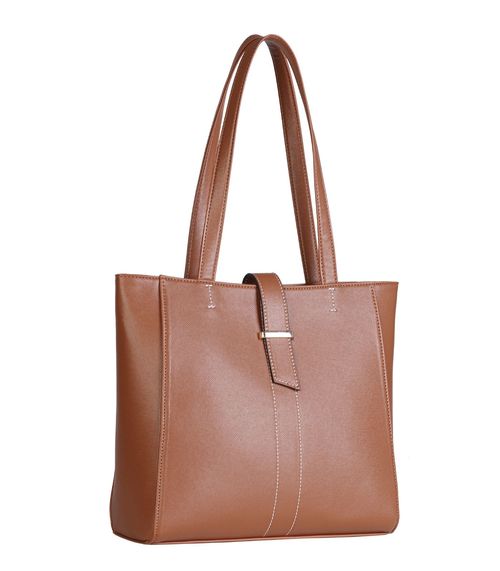 Bolsa Feminina De Ombro Alice Palucci Marrom