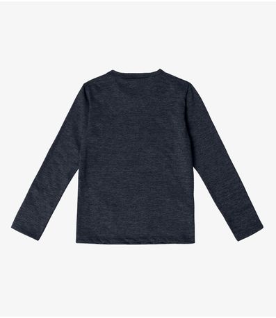 Blusa Manga Longa Infantil Select Cinza