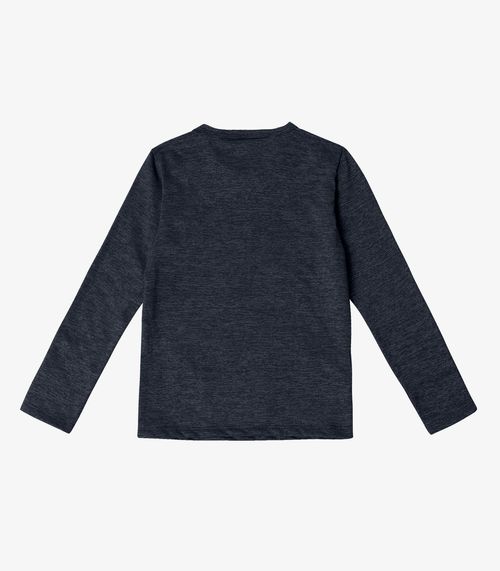 Blusa Manga Longa Infantil Select Cinza