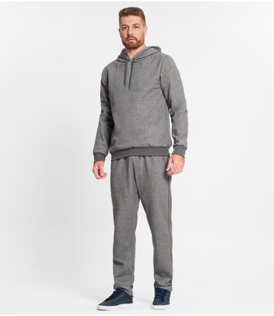 Calça Masculina Moletom Premium Diametro Cinza