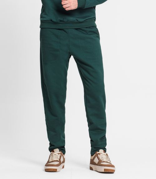 Calça Masculina Plus Size Moletom Premium Diametro Verde
