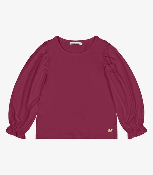 Blusa Infantil Manga Longa Trick Nick Vermelho