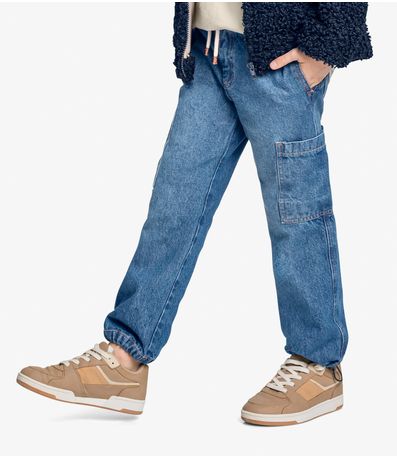 Calça Jeans Infantil Masculina Trick Nick Azul