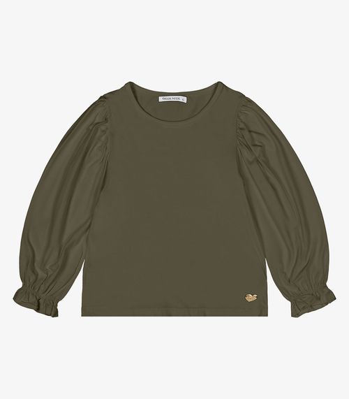 Blusa Infantil Manga Longa Trick Nick Verde