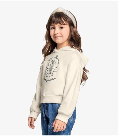 Conjunto Blusão Com Calça Jeans Trick Nick Bege