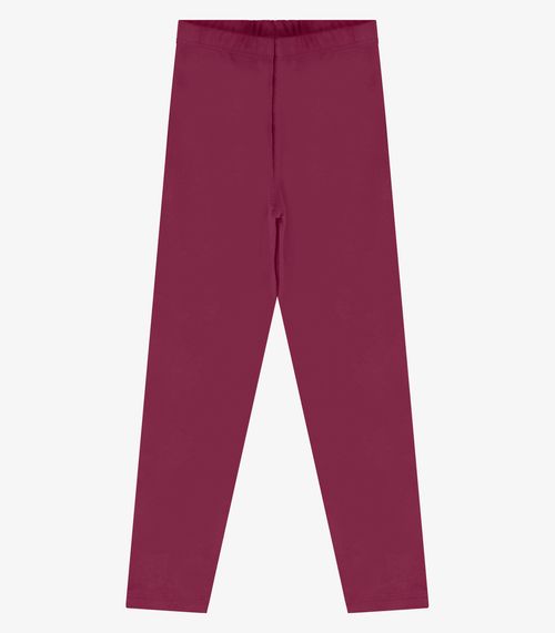 Legging Infantil Feminina Molecotton Rovitex Kids Vermelho