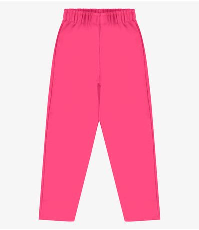 Calça Infantil Moletom Rovitex Kids Rosa