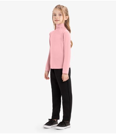 Calça Infantil Moletom Rovitex Kids Preto