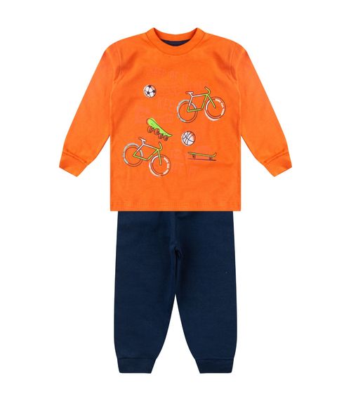 Conjunto Infantil Menino Meia Estação Kappes Azul
