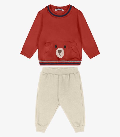 Conjunto Blusão Com Calça Trick Nick Laranja