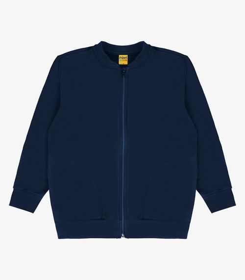 Jaqueta moletom Rovi Kids Azul
