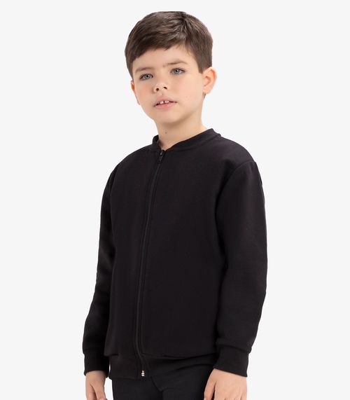 Jaqueta moletom Rovi Kids Preto