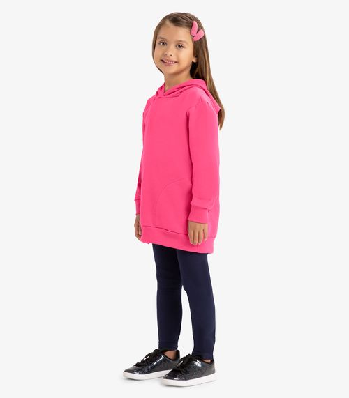 Legging Infantil Feminina Molecotton Rovitex Kids Azul