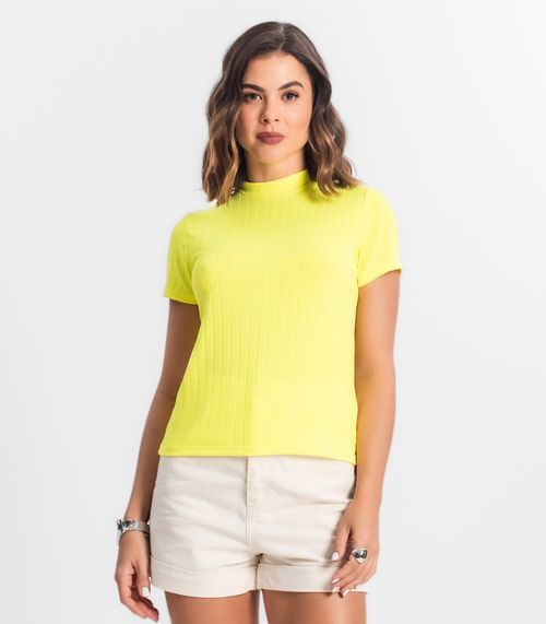 Kit de blusa Feminina com Gola Amarelo