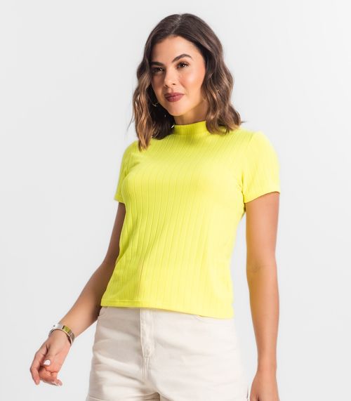Kit de blusa Feminina com Gola Amarelo