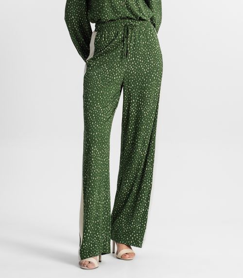 Calça Pantalona Feminina Rovitex Verde