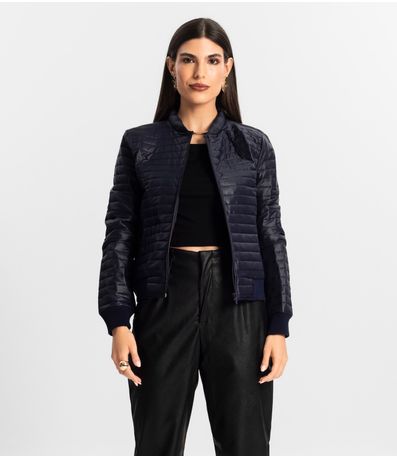 Jaqueta Feminina Microfibra Endless Azul