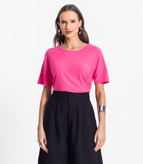 Blusa Feminina Em Viscose Endless Rosa