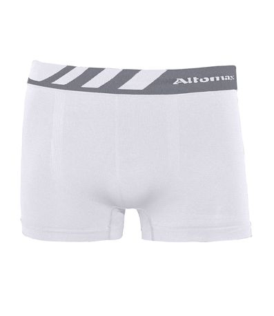 Cueca Boxer Lisa Microfibra Altomax Branco