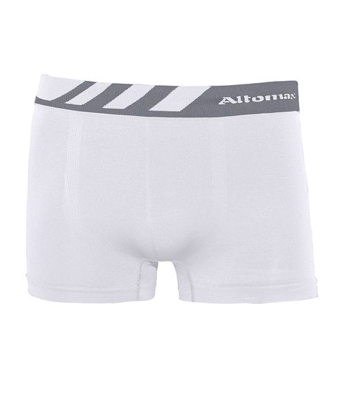 Cueca Boxer Lisa Microfibra Altomax Branco