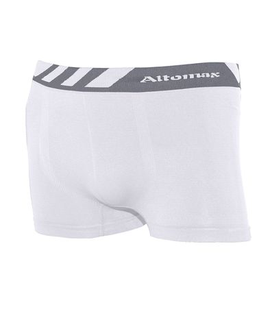 Cueca Boxer Lisa Microfibra Altomax Branco