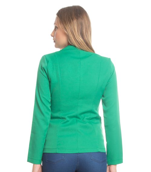Blazer Feminino De Microfibra Misso Verde