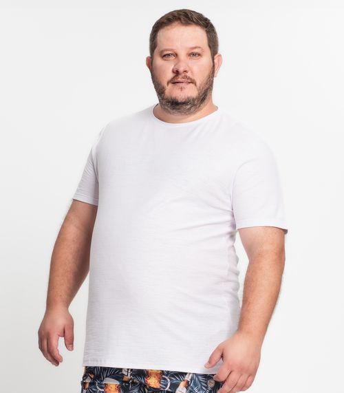 Camiseta Masculina Manga Curta KO Branco