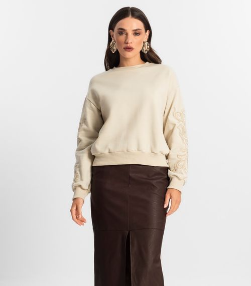 Blusão Feminino Endless Bege