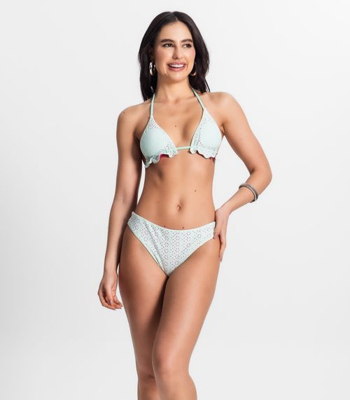 Conjunto Biquíni Lezie Ajustável Bela Gaia Verde