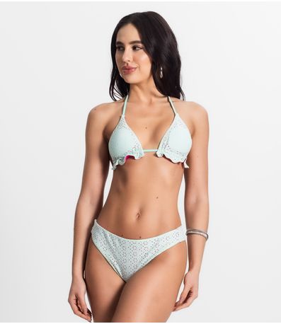 Conjunto Biquíni Lezie Ajustável Bela Gaia Verde
