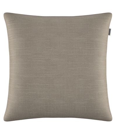 Capa De Almofada Jacquard Linho Adomes Bege