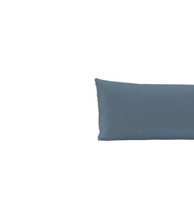 Fronha Body Pillow Toque Acetinado Altenburg Azul