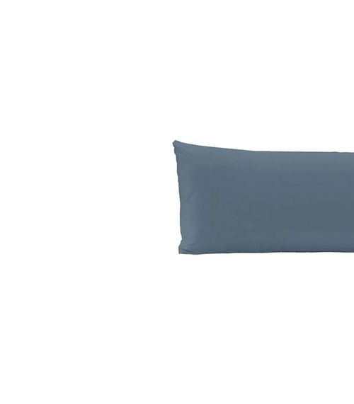 Fronha Body Pillow Toque Acetinado Altenburg Azul