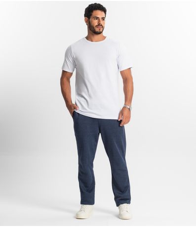 Calça Masculina Moletom Diametro Azul