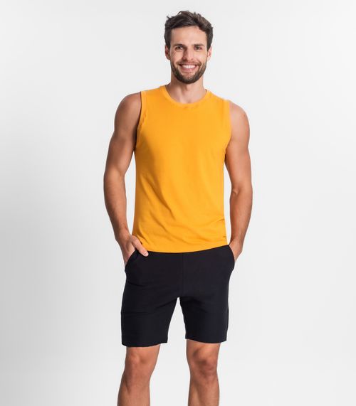 Bermuda Masculina Em Moletinho Diametro Preto