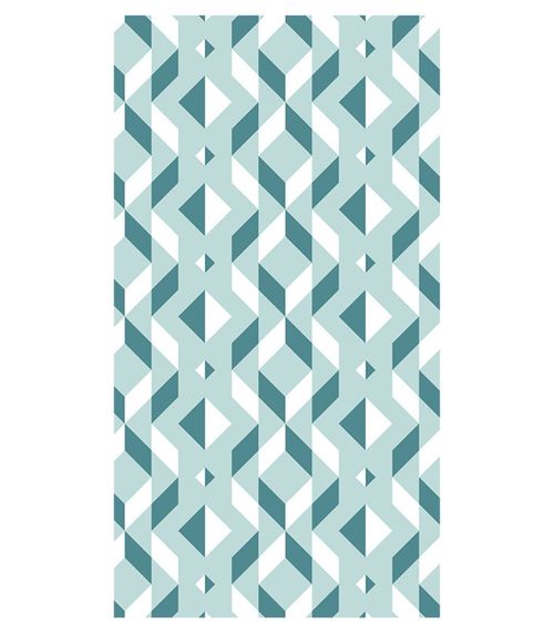 Toalha De Banho Estampada Fit Camesa Azul