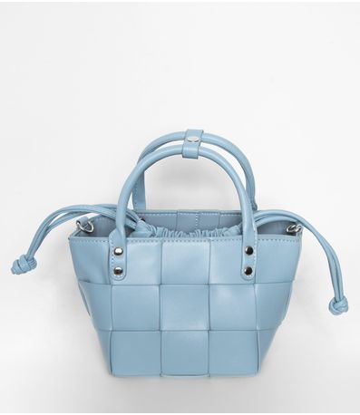 Bolsa Feminina De Mão Pequena Bela Gaia Azul