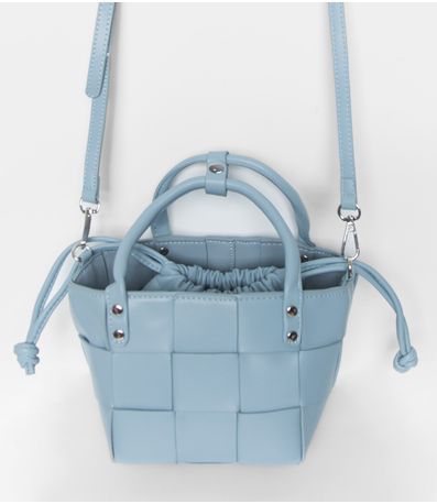 Bolsa Feminina De Mão Pequena Bela Gaia Azul