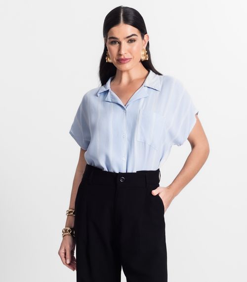 Camisa Feminina Manga Curta Select Roxo