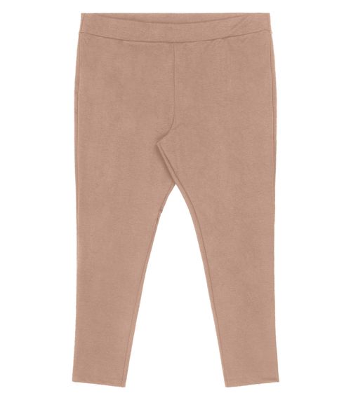 Legging Feminina Plus Size Secret Glam Marrom
