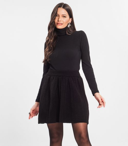 Saia Tricot Modal Select Preto