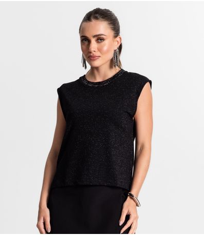 Regata Feminina Endless Preto