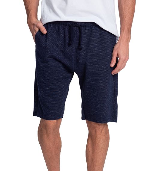 Bermuda Moletom Masculina Seletc Azul